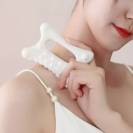 입체형 고급 림프 괄사 페이스 얼굴 바디 마사지기 3D Premium Lymphatic Face and Body Massager [Three-dimensional bracket]