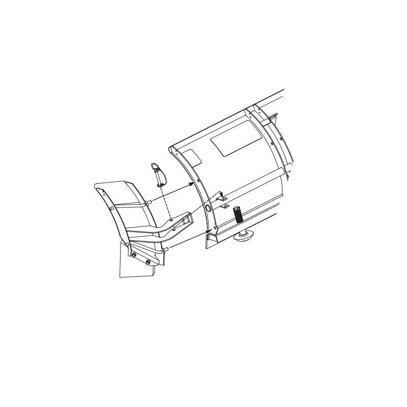 Aftermarket WESTERN SNOW PLOW STRAIGHT BLADE (1) EDGE FOR WING