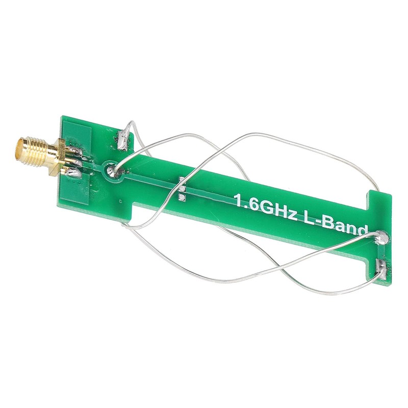 Four-arm Helical Antenna, 1.6mm Thick Double-Sided PCB, Wide Range Circular