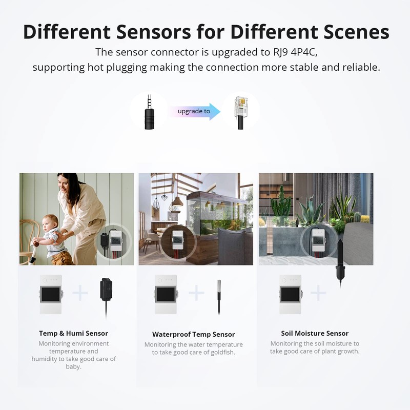 SONOFF THR320 Origin 20A Smart Schalter mit Temperatur und Luftfeuchtigkeit