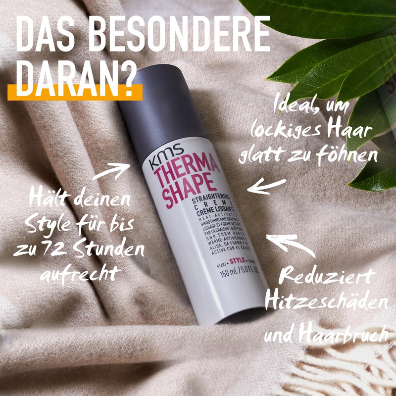 KMS Thermashape Straightening Blow Dry Crème, 5 oz