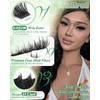 Winifred Wispy Lash Clusters Fluffy Eyelash Clusters Volume D Curl