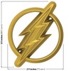 Fan Emblems The Flash 3D Car Badge - Classic Logo