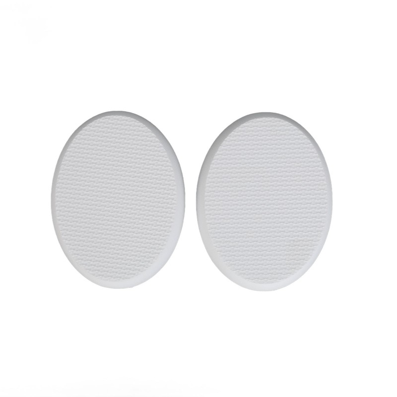 Folding Curved Handle Bath Brush with 2 Heads Anti Slip