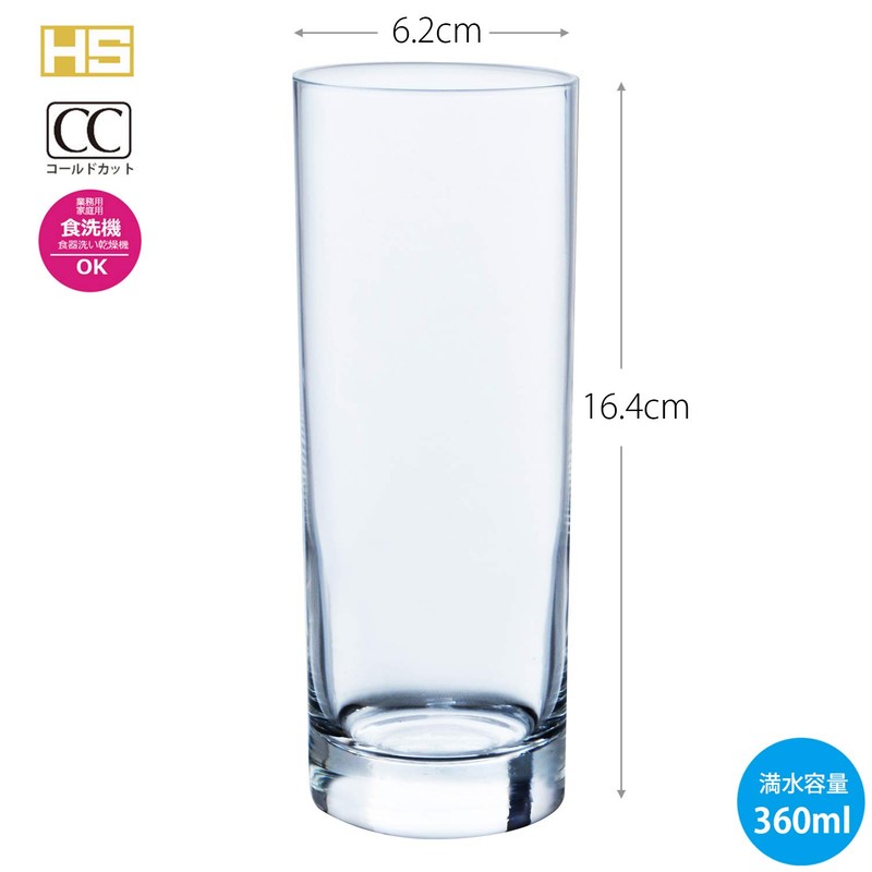 Toyo Sasaki Glass New Doria, Made in Japan, Dishwasher Safe