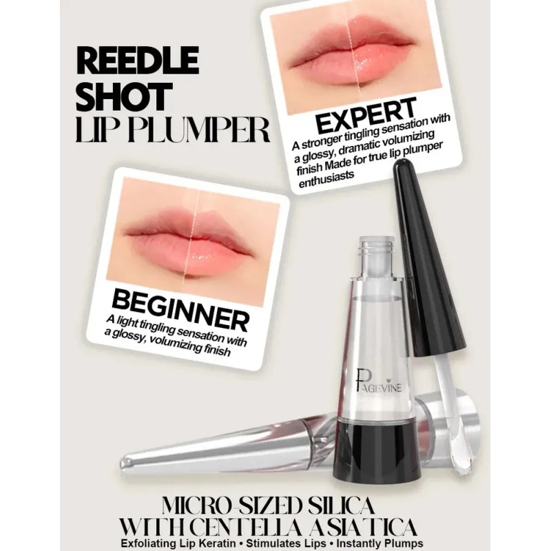 Kit De Páginas De Labios 4 Labiales Plump Hidratante