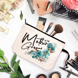 La bolsa de cosméticos ZHANTUONE hecha de lona no solo es novedosa y única, sino que también es segura y práctica con una cierre de metal confiable como interruptor, G