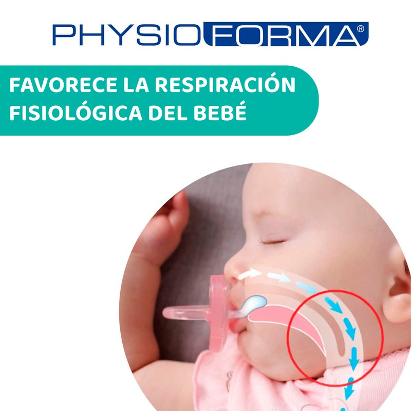 CHICCO, Set de Chupón para Bebé PhysioForma Comfort, 6 a