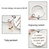 YALLNASL Sister Christmas Birthday Gifts for Bestie Keychain Funny Sisters