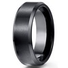 ESHIONER G23 Titanium Rings for Men Women 8 mm Silver/Blue/Gold/Black
