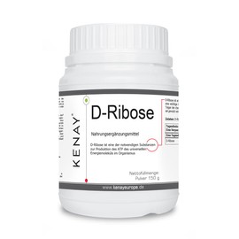 D Ribose contains Bioenergy RIBOSE (powder 150 g) | kenay Europe
