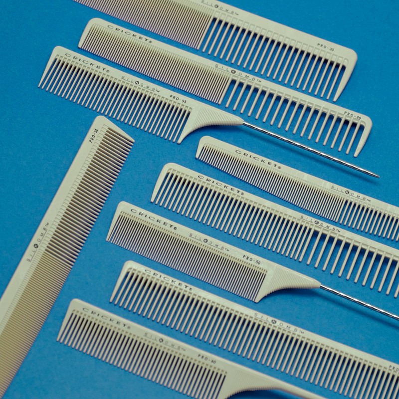 Cricket Silkomb Pro-30 Power Hair Cutting Comb - Silicone-Injected, Seamless