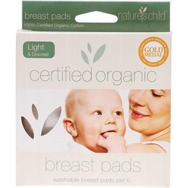 NATURE'S CHILD Cotton Breast Pads Light 6