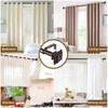 KAMANINA 1 Inch Curtain Rod 32 to 58 Inches (2.6-4.8ft),