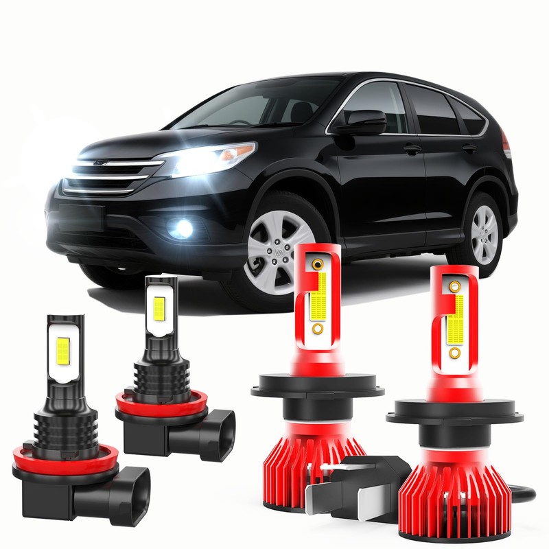qobsos Fit for Honda CRV Light bulbs 500% Brightness LED