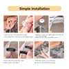 Triangular Sink Strainer, Stainless Steel Strainer Basket, Sink Drain Shelf,
