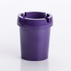 LST 5x Ashtray Storm Ashtray Smokeless Drinks Purple Plastic