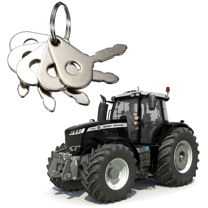 Tuperoymse 5Pcs Ignition Switch Keys for Lucas Agricultural Heavy Equipment