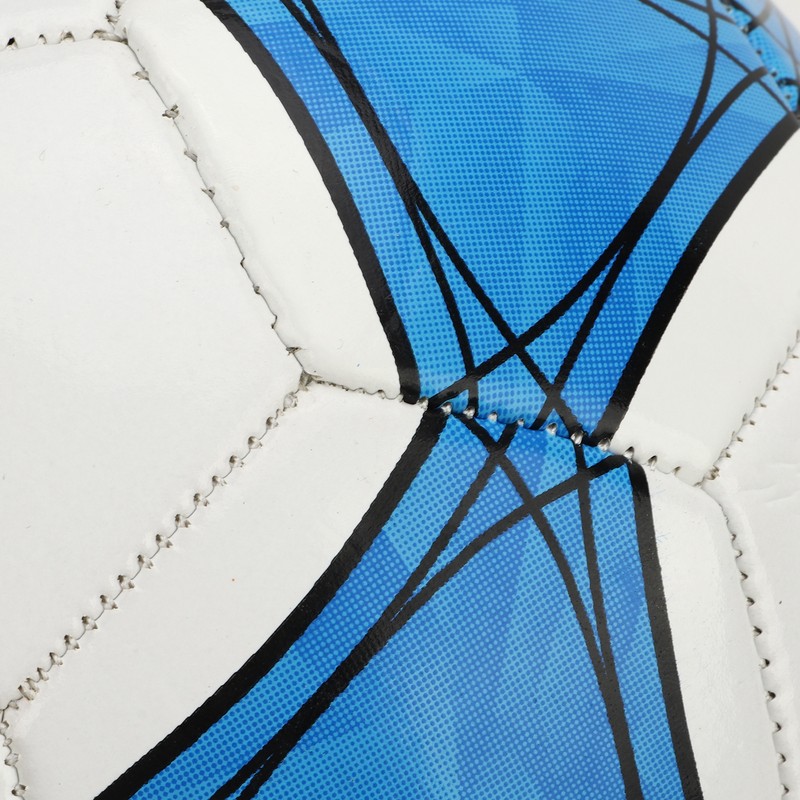 Soccer Ball Blue and White Color Thicked Size 5 Children