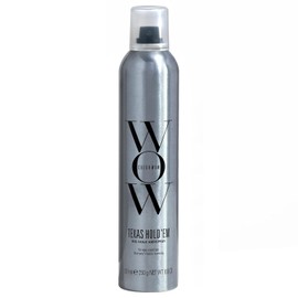 COLOR WOW Texas Hold 'Em Big Hold Hairspray- Hair Spray Extra Hold for all-day style |Heat protection spray for hair + UV protection|Anti humidity spray for hair |No Crunch or Flake| brushable finish
