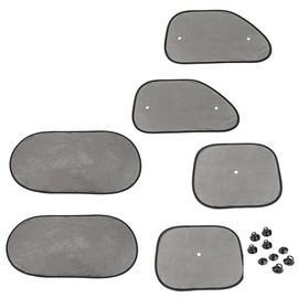 LST Sonnenschutz 5 teilig Sonnenblende durchsicthig vorne hinten Heck