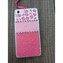 Polar X New! PINK LEOPARD CELL PHONE Christmas Tree Ornament Personalize Teens  3 11/16"