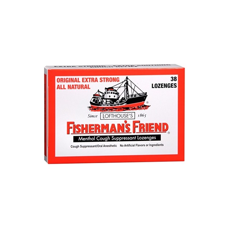 Fisherman's Friend Lozenges Original Extra Strong 38 Each (Pack of