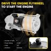YEHERIT 17960N Starter Motor Compatible with 2006-2012 Honda Accord 2006-2011