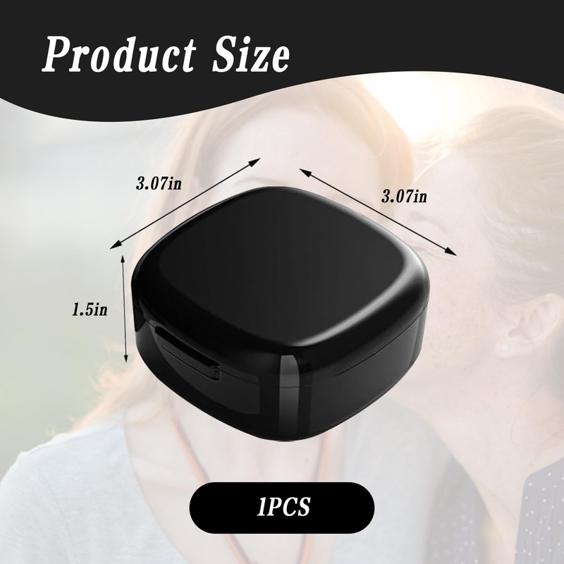 Denture Box, Dental Denture Container, Portable Container for Dentures, Portable
