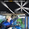 Undercoating Spray Gun with 33.82oz Suction Feed Cup, 360° &