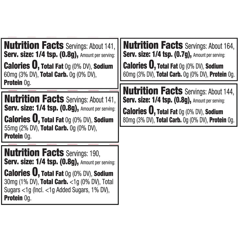 McCormick Popcorn Seasoning Variety Pack, 21.53 oz