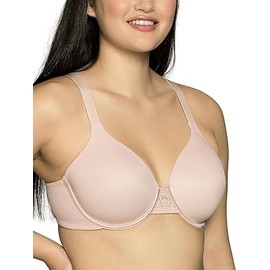 Vanity Fair Women’s Full-Figure Beauty Back Smoothing Bra – 4-Way Stretch Fabric, Lightly Lined Cups Up to H