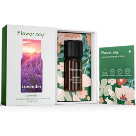 Organic Lavender Essential Oil 0.34Oz - USDA Certified Organic, 100% Pure Natural MAX Undiluted Premium Therapeutic Grade Essential Oils for Diffuser/Skin Care/Massage/Hair/Toenails/DIY