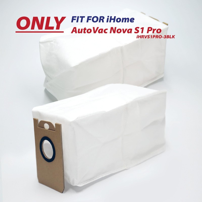 Large Volume Vacuum Robot Bags Replacement Fit For iHOME Autovac