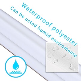 YeaHapiday 3 Pack door draft stopper 37in/96cm Double Under Door Draught Excluder Draft Excluder for Doors Energy-Saving Easy Installation for Reduce Noise Draught Dust(White)