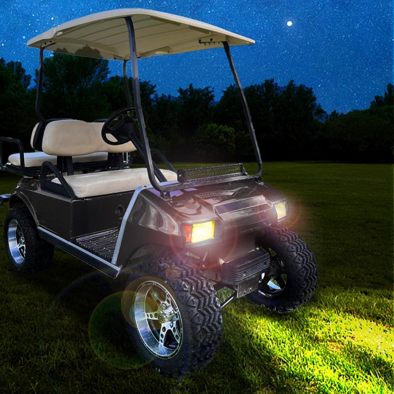 Orle Oko Halogen Headlights for 1993 Up Club Car Ds