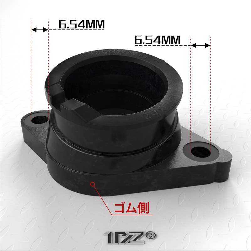 1PZ TW1-IN5 Carburetor Intake Manifold Insulator TW200 1987-2010 Motorcycle Replacement