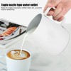Milk Frothing Pitcher Stainless Steel 380ml Pointed Spout Milk Froth
