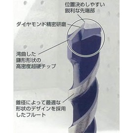 Bosch SIN035090/3 Vibration Drill Bit, Hex Shaft, Set of 3, 0.1 inch (3.5 mm) Diameter x 3.5 inches (90 mm)