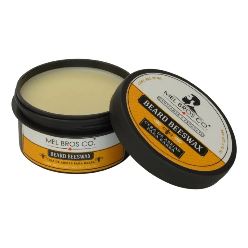 Mel Bros Co Cera De Abeja Para Barba 3oz Suavidad
