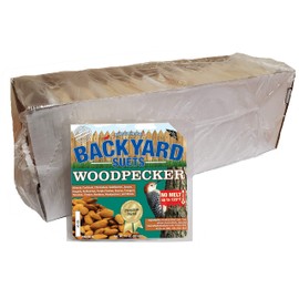 Backyard Seeds No Melt Premium Suet Cakes 12 Pack (Woodpecker)
