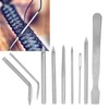 Umbrella Rope Needle Knitting Set Stainless Steel Stitching Lacing Bracelet