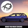 X AUTOHAUX Car Rear Brake Pad Abrasion Sensor 2 Pin