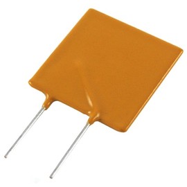 NTE Electronics NTE16015-ECG Sn/Cu Polymeric Positive Temperature Coefficient (PTC) Resettable Fuse, Radial Lead, 30V Max, 40 Amp, 2.50 Amp Hold, 0.025-0.048 Ohm Resistance