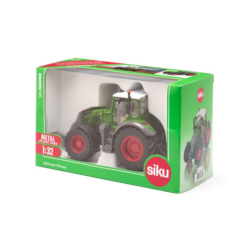 siku 3293, Fendt 728 Vario, Toy Tractor, 1:32, Metal/Plastic, Green,