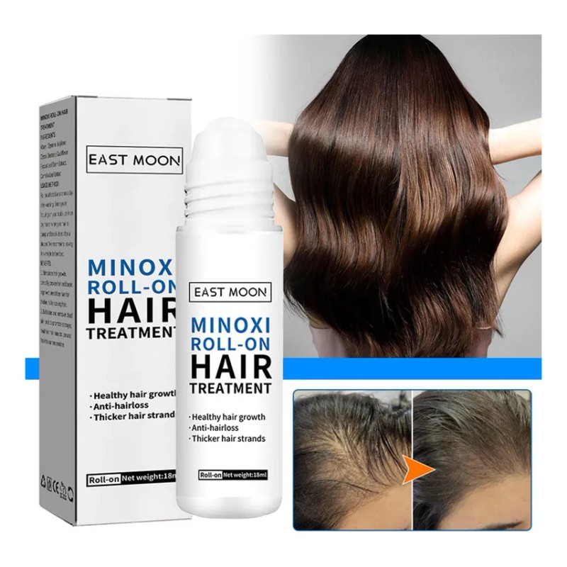 Sérum Re:act Minoxi Roll-on Para El Crecimiento Del Cabello,