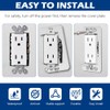 Wall Plate Spacers, 20Pcs Outlet Spacers for Electrical Box, Metal