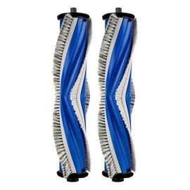 (2 Pack) Roller Brushes Compatible with ECOVACS DEEBOT T30 Pro Omni/ T30 Omni/ T30S/ T30S Combo/ N20 plus/ N20 Pro Plus/ Yeedi M12 Pro+ Robot Vacuum, Main Brush Replacement Multi-Surface Brushes