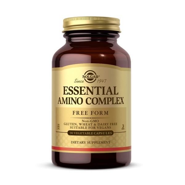 SOLGAR Solgar Essential Amino Complex, 90 Vegetable Capsules - Free