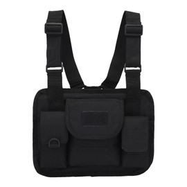 Running Chest Pack | Running Chest Bag Chest Pouch,Chest Vest, Men Chest Backpack, Adjustable Front Pack, Travel Chest Pack for Men Women